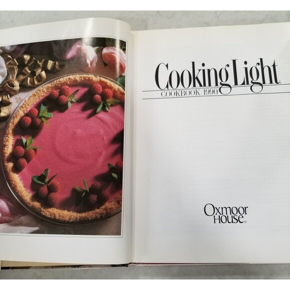Vintage Cooking Light hardcover book cookbook first Printing 1989 - Picture 8 of 11